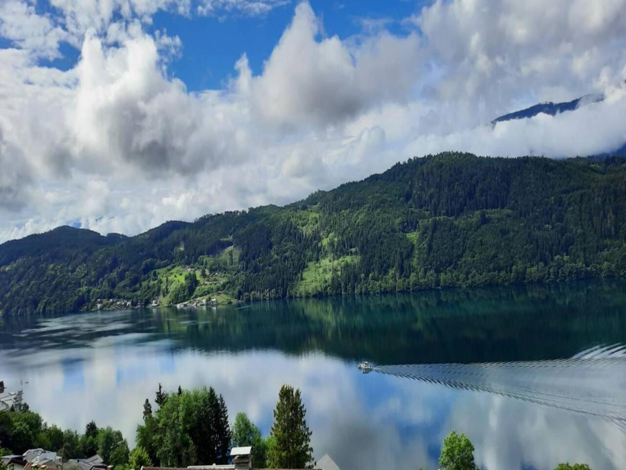 Haus Kraller-Urlaub Mit Seeblick Millstatt Exterior foto